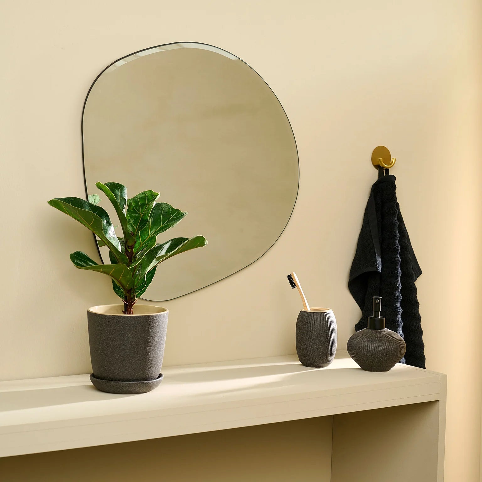 Vica Seifenspender Schwarz